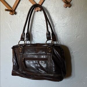 Elegant Brown Handbag
